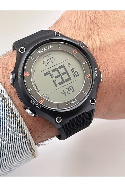 Jaga Digital Men's Wristwatch