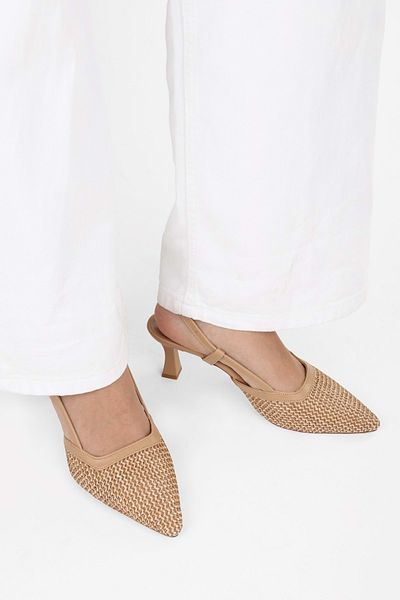 Shoeberry Ravie Ten Stroh-Stiletto für Damen