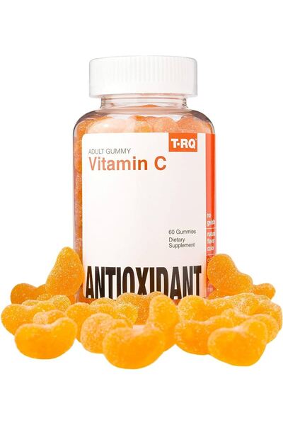 TRQ حلوى فيتامين سي من تي-آر كيو، 60 قطعة
