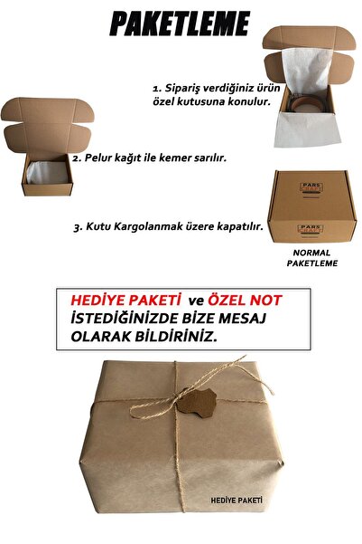 Parscraft Γνήσια δερμάτινη ανδρική ζώνη καφέ 4 εκ.