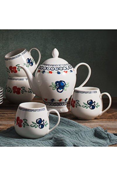 Ambition Tea or coffee serving set, 12 pieces, 6 people, Kalina