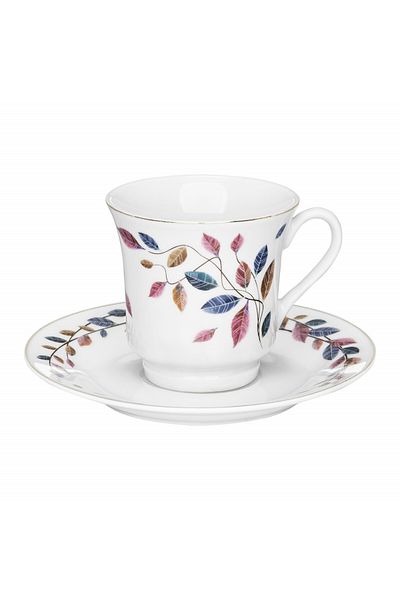 Domotti Tea or coffee serving set, 12 pieces, 6 people, Vergo
