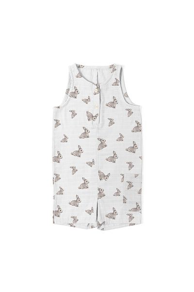 DEUX LAPINS 100% Cotton Short Long Muslin Baby Rompers - Iconique Lapin