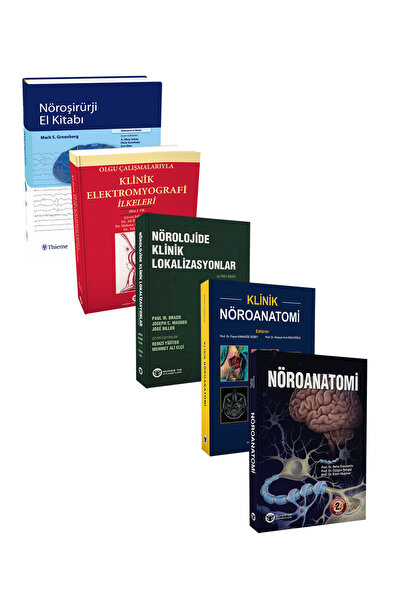 Güneş Tıp Kitabevleri Klinik Nöroanatomi ve Lokalizasyon Seti