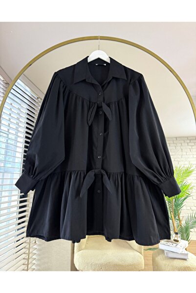 ensade Cămașă țesută cu fundă