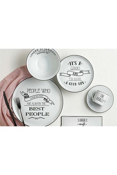 Porland Be Happy 19 Piece Tea-coffee Set