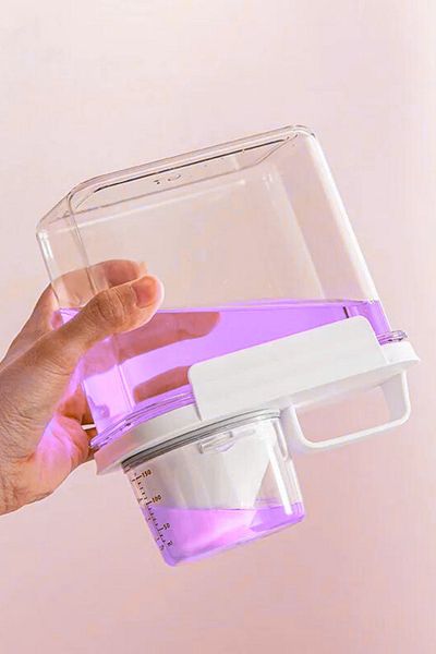 GRİMOR Life 2 Pieces Leakproof Storage Liquid Powder Detergent Food Storage Box - Scale Detergent Box 1100 ml