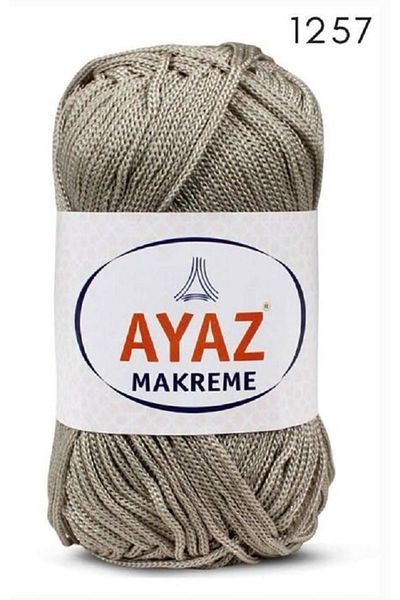 Ayaz Πολυεστέρας Μακρέμ 100% Πολυπροπυλένιο 100 gr 140 μέτρα ΜΟΝΟ ΜΟΥΚΟΝ 1257 Βιζόν