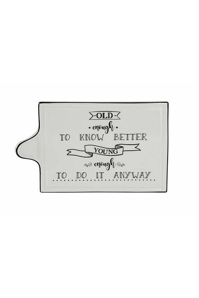 Porland Be Happy 26cm Cheese Plate