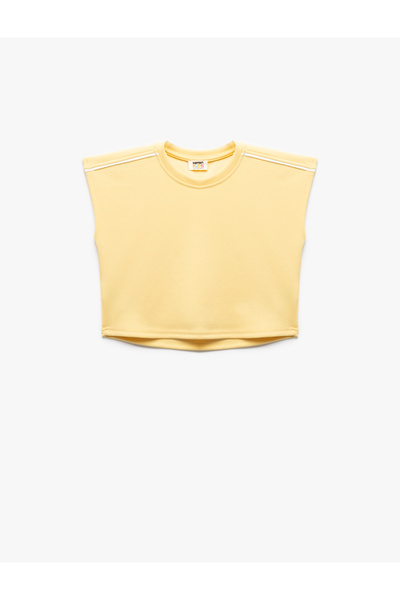Koton Tricou crop de bază fără mâneci, amestecat de viscoză