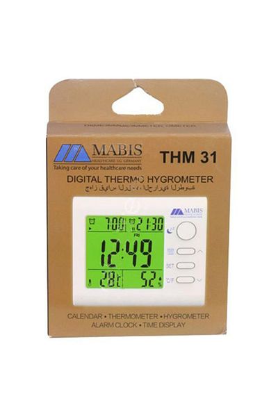MABIS DIGITAL HYGROTHERMOMETER THM30
