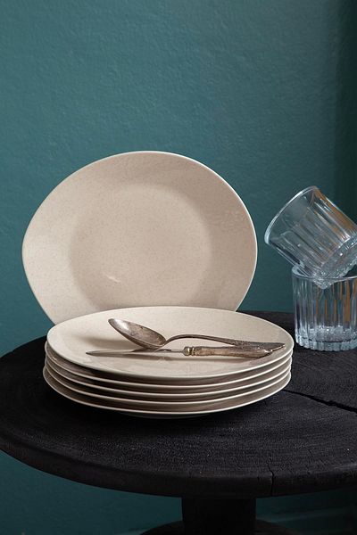 Kütahya Porselen Set Servire Soho 6 Piese - 30 Cm Scorțișoară