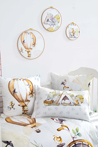 Genel Markalar Mibabies; Colorful Day Nevresim Takımı, %100 Pamuk, Nefes Alan...