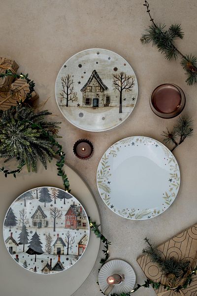 Kütahya Porselen Nostalgia 6-Person Cake Set