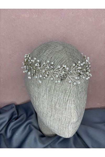 Hayalperest boncuk Maria Special Design Bridal Henna Crown Hair Accessory
