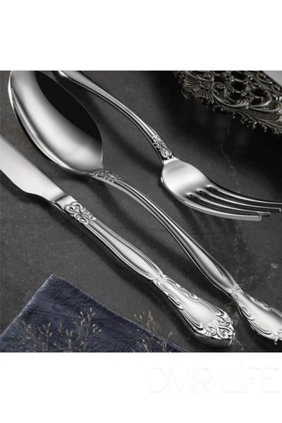 DMR LİFE Dmr Life Milano Plain 36 Piece Set 18/10 Stainless