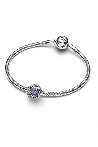 Pandora Kafes İşi Kalpler Anne Charm