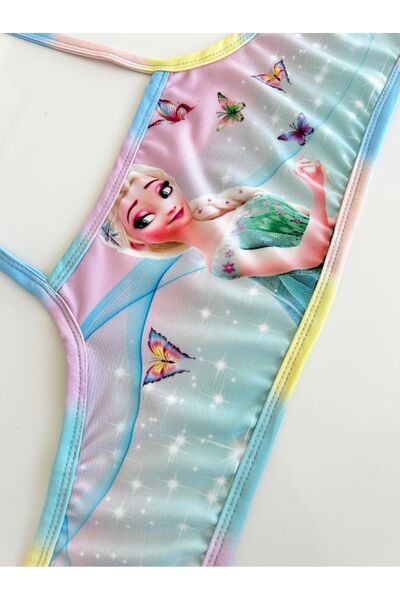 By Piera Set de costum de baie cu bikini pentru fete cu uscare rapidă - 4 piese 86670