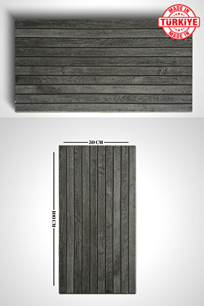 Dekonil 3 Boyutlu Lambri Desenli Eps Strafor Dokulu Duvar Paneli 50x100 (2 ADET)