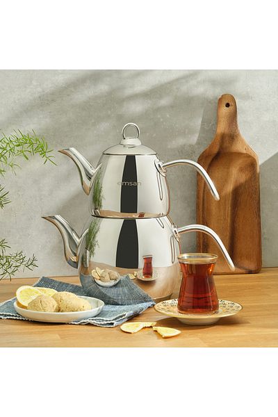 Emsan Cordoba Maxi Teapot Set 1.1 - 2.1 Lt