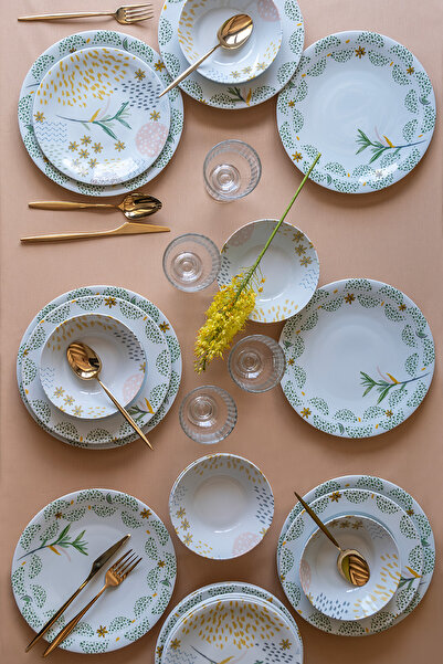 Kütahya Porselen Zeugma 24 Parça 6 Kişilik Yemek Takımı 885700