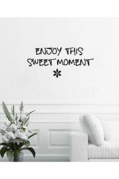 MIGNATIS Απολαύστε αυτή τη γλυκιά στιγμή Αυτοκόλλητο τοίχου 60x27 εκ.
