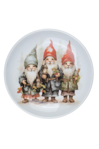 Kütahya Porselen Festive 4 Piece 10 Cm Plate