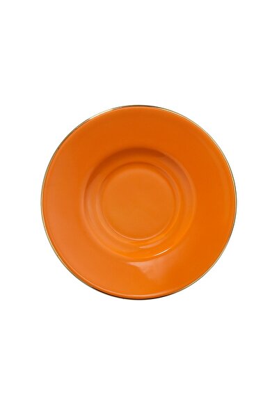 Kütahya Porselen Cosmic Love Toledo - 4 Piece Yellow Orange Coffee Cup Set