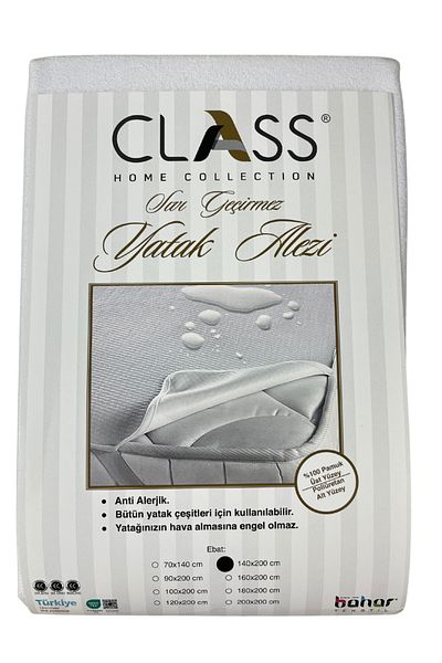 Class Home Collection Protectie Saltea Impermeabila Protectie, Colecția Class Home, Alb, 140x200 cm