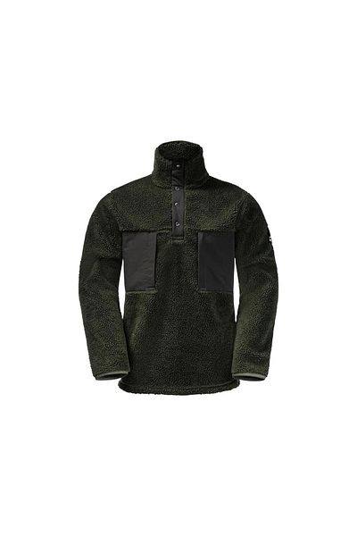 Jack Wolfskin Ανδρικό μπουφάν Pank Snap Fleece-1710601atq