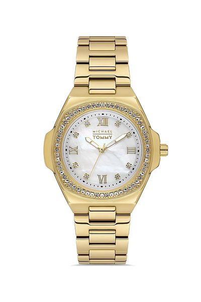 MICHAEL TOMMY Steel Women's Wristwatch - Mt- 325006 L-Sb33