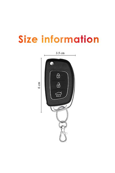 3XR Universal Remote Keyless Entry System with Central Locking, Trunk Release & Remote Car Locator
