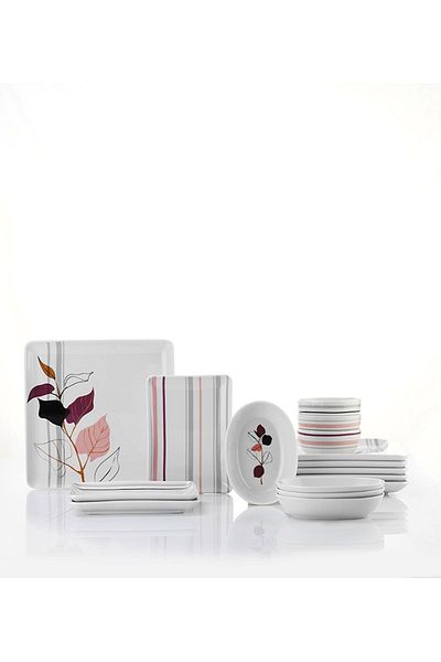 Kütahya Porselen 16 Piece Breakfast Set for 6 People 12342