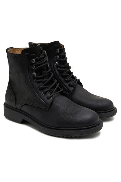 Desa Ανδρικές σουέτ μπότες Eden Black