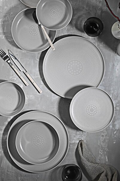 Kütahya Porselen Capri Moderna 24 Parça 6 Kişilik Yemek Takımı 883446