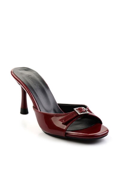 Bambi Bordo Kadın Terlik K04527030108