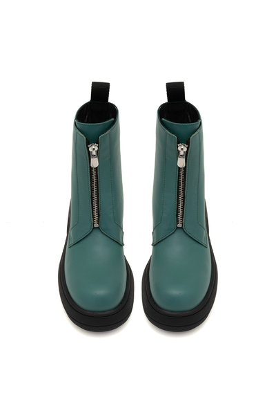 Desa Amella Yeşil Kadın Deri Bot