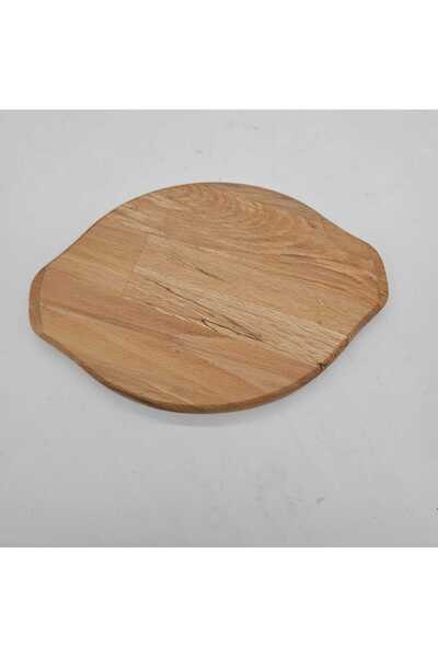 RAFTAKİ 1. Kalite Ahşap Sahan Altlığı Suya Dayanıklı Kişiselleştirilebilir 16 cm