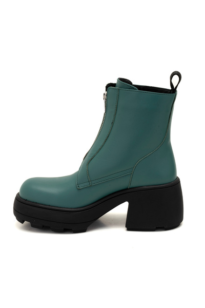 Desa Amella Yeşil Kadın Deri Bot