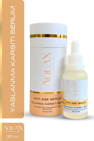 AquaX Anti Age Anti-Wrinkle Serum 30 ml - Anti-Aging Effect and Skin Renewal