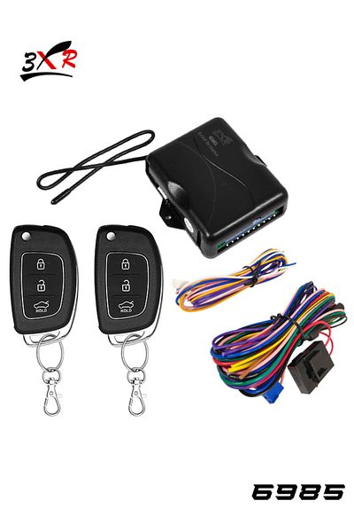 3XR Universal Remote Keyless Entry System with Central Locking, Trunk Release & Remote Car Locator