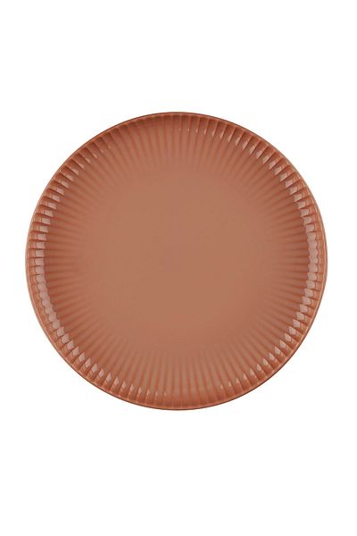 Kütahya Porselen Red Crest 24 cm with Flat Plate