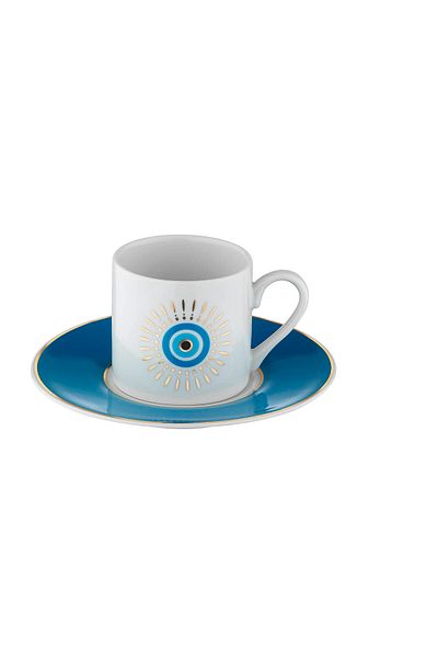 Kütahya Porselen Rüya 4 Piece Coffee Set for 2 People 11793