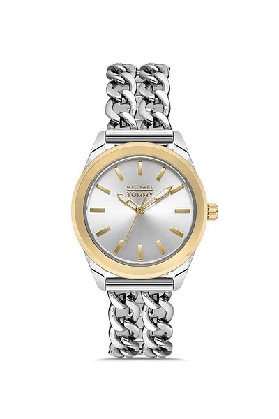 MICHAEL TOMMY Steel Women's Wristwatch - Mt- 325001 L-Csb03