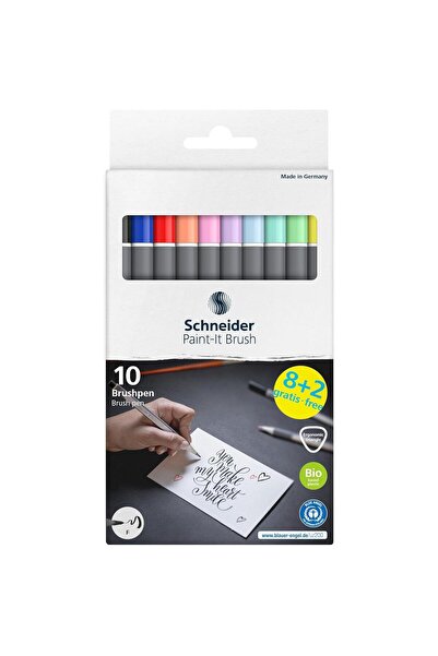 SCHNEIDER Paint-It 070 Brush Pen 10 Renk (ML07010504)