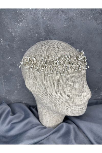 Hayalperest boncuk Maria Special Design Bridal Henna Crown Hair Accessory