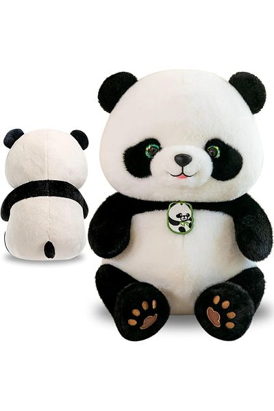 AWH Panda Plush Toy – Soft Baby Stuffed Animal, Cute Gift for Kids, Bedroom & Nursery Decor