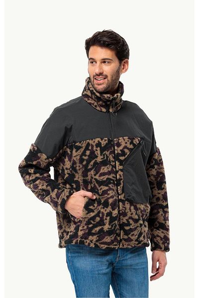 Jack Wolfskin Ανδρικό μπουφάν Fleece Print Maarweg-1711231chn