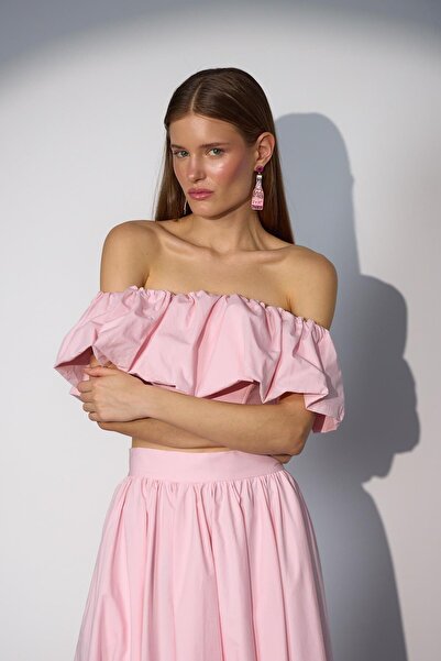 NOK İSTANBUL Pink Flamenco Bustier