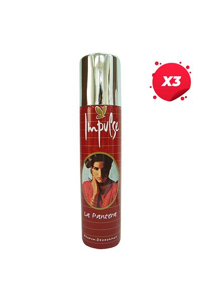 Impulse X3 - IMPULSE DEODORANT 100ML LA PANTERA